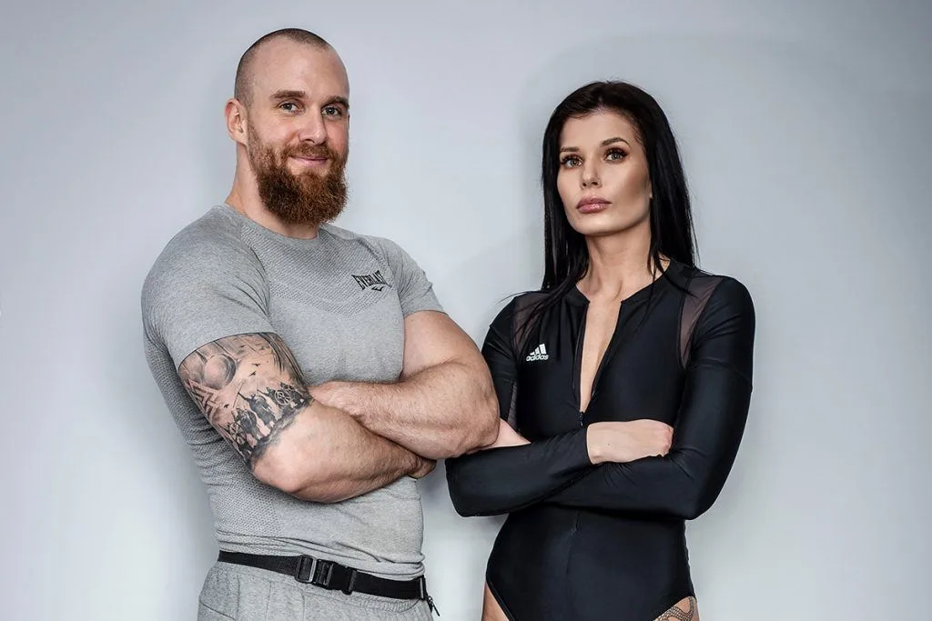 Trenerzy Justyna i Maciej w studio The Body Lab w Gdyni